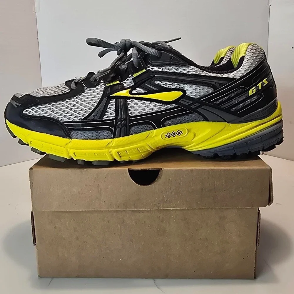 Brooks Adrenaline GTA 11th edition 1100881D721 Black Yellow Men's - 11.5 US